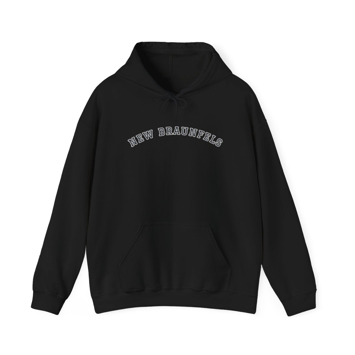 New Braunfels Varsity — Hoodie Black