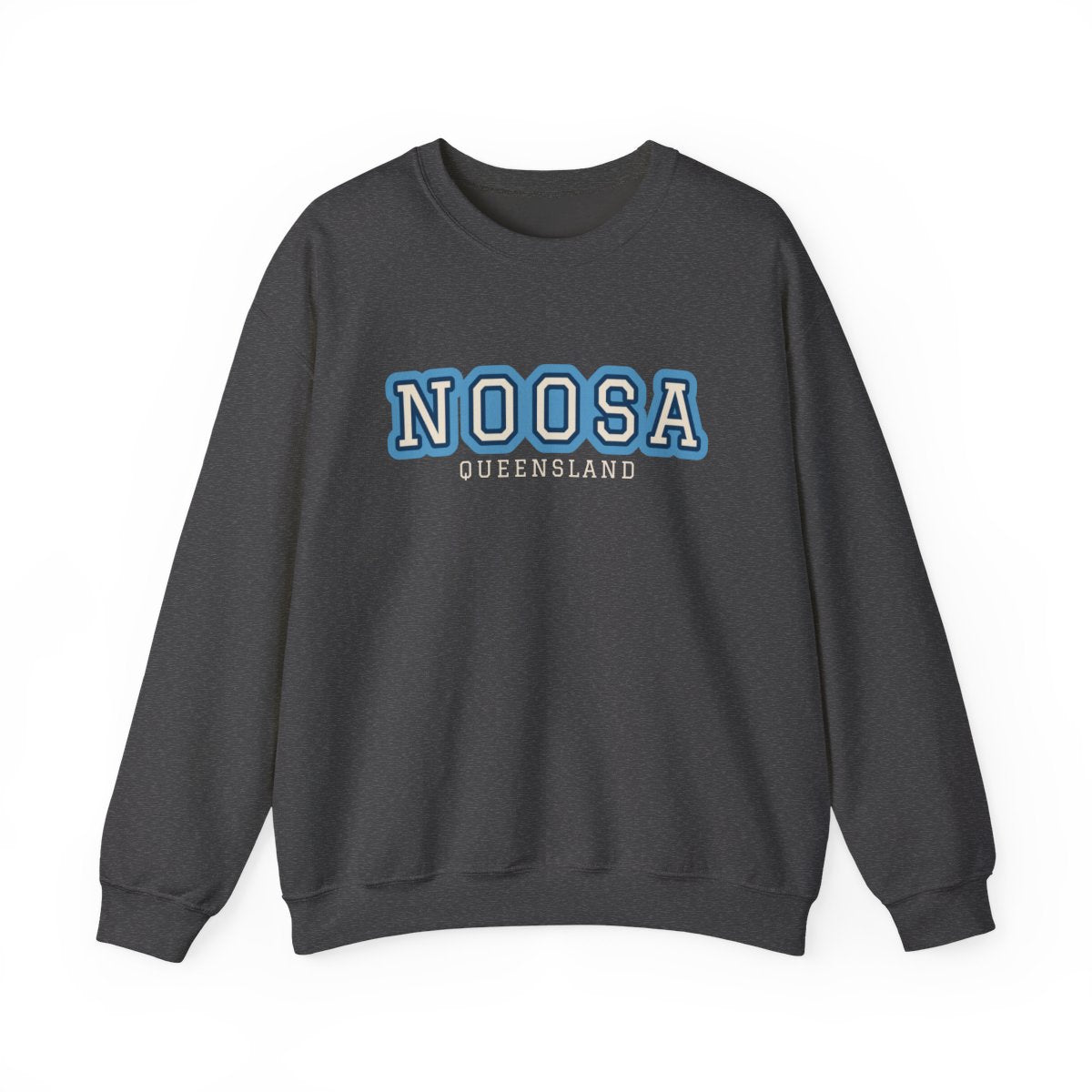Noosa Varsity — Crewneck Dark Heather