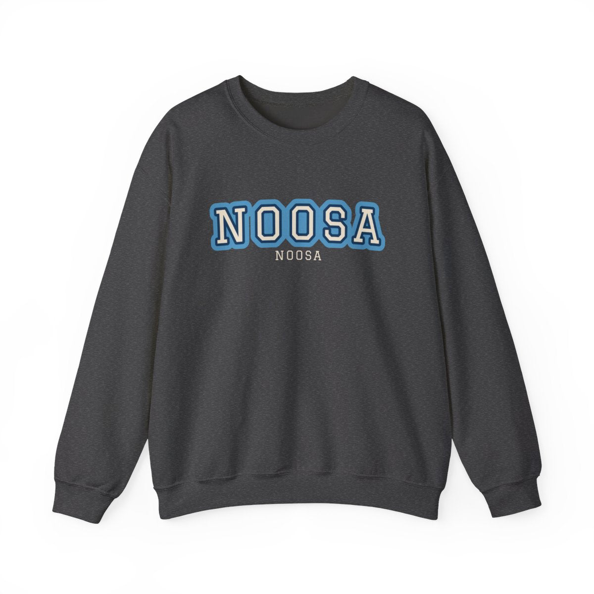 Noosa Varsity — Crewneck Dark Heather