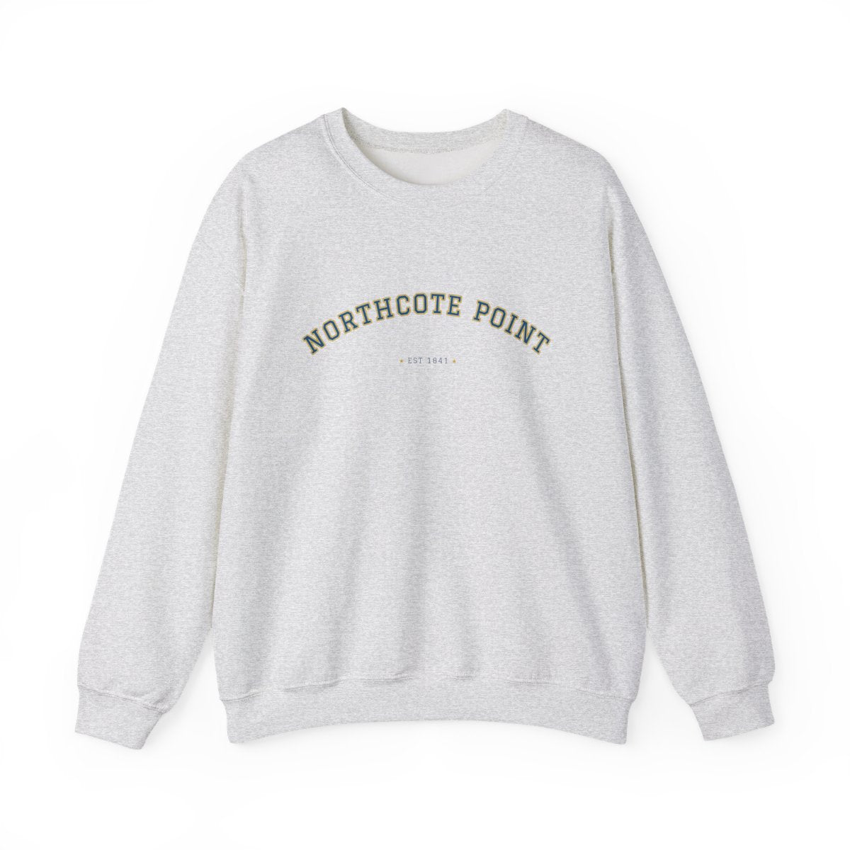 Northcote Point Varsity — Crewneck Ash