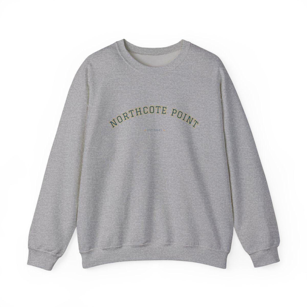 Northcote Point Varsity — Crewneck Sport Grey