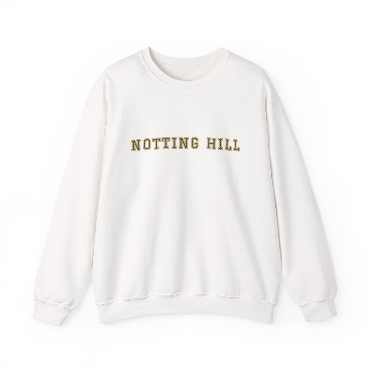 Notting Hill Varsity — Crewneck White