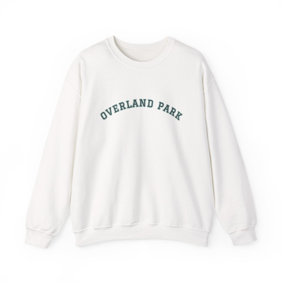Overland Park Varsity — Crewneck White