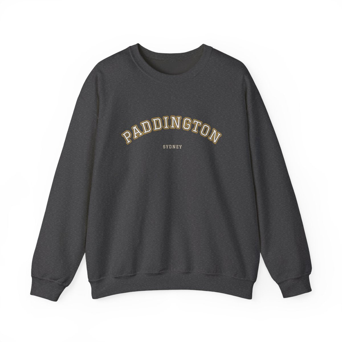 Paddington Varsity — Crewneck Dark Heather