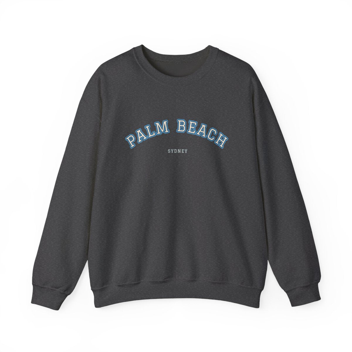 Palm Beach Varsity — Crewneck Dark Heather