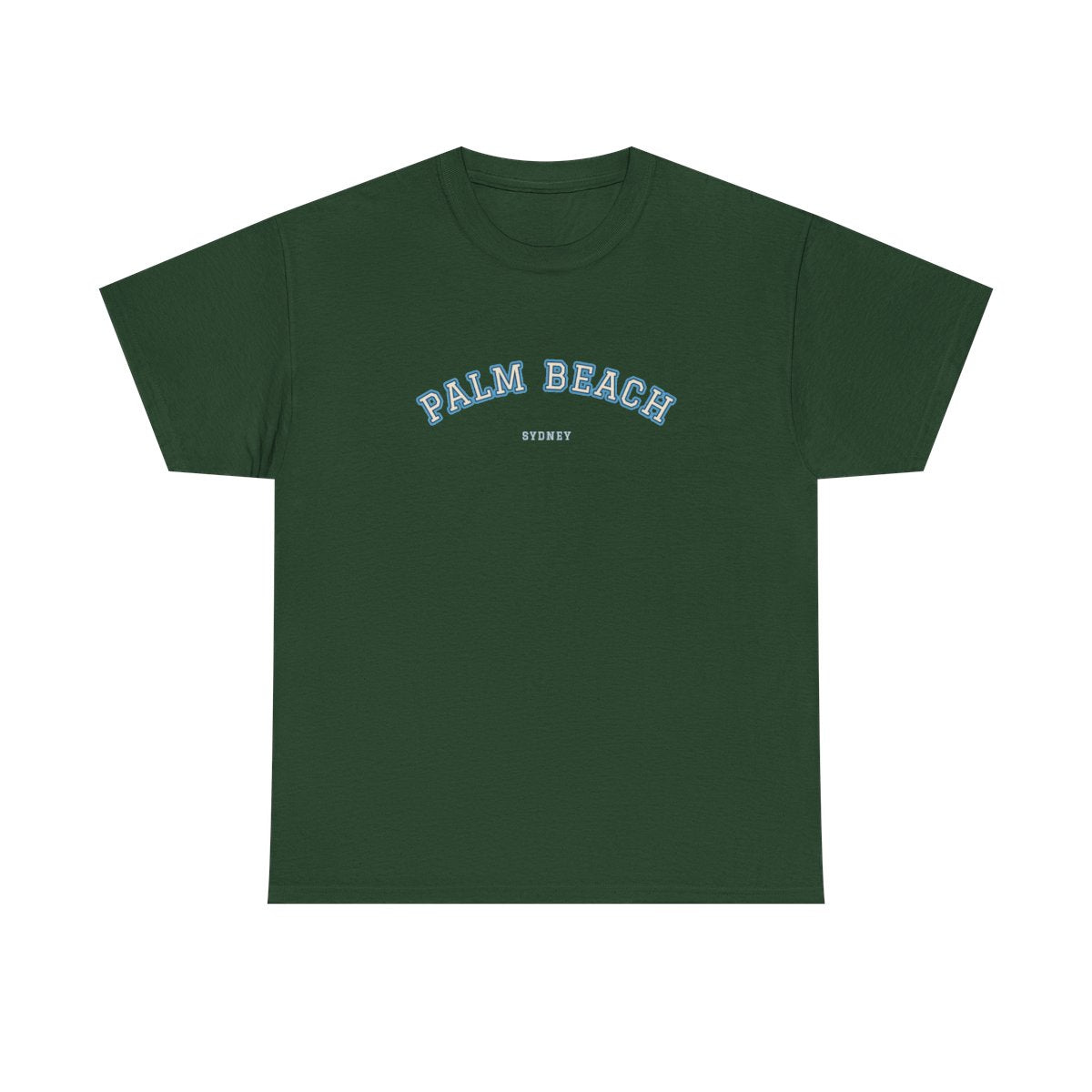 Palm Beach Varsity — Tee Forest Green