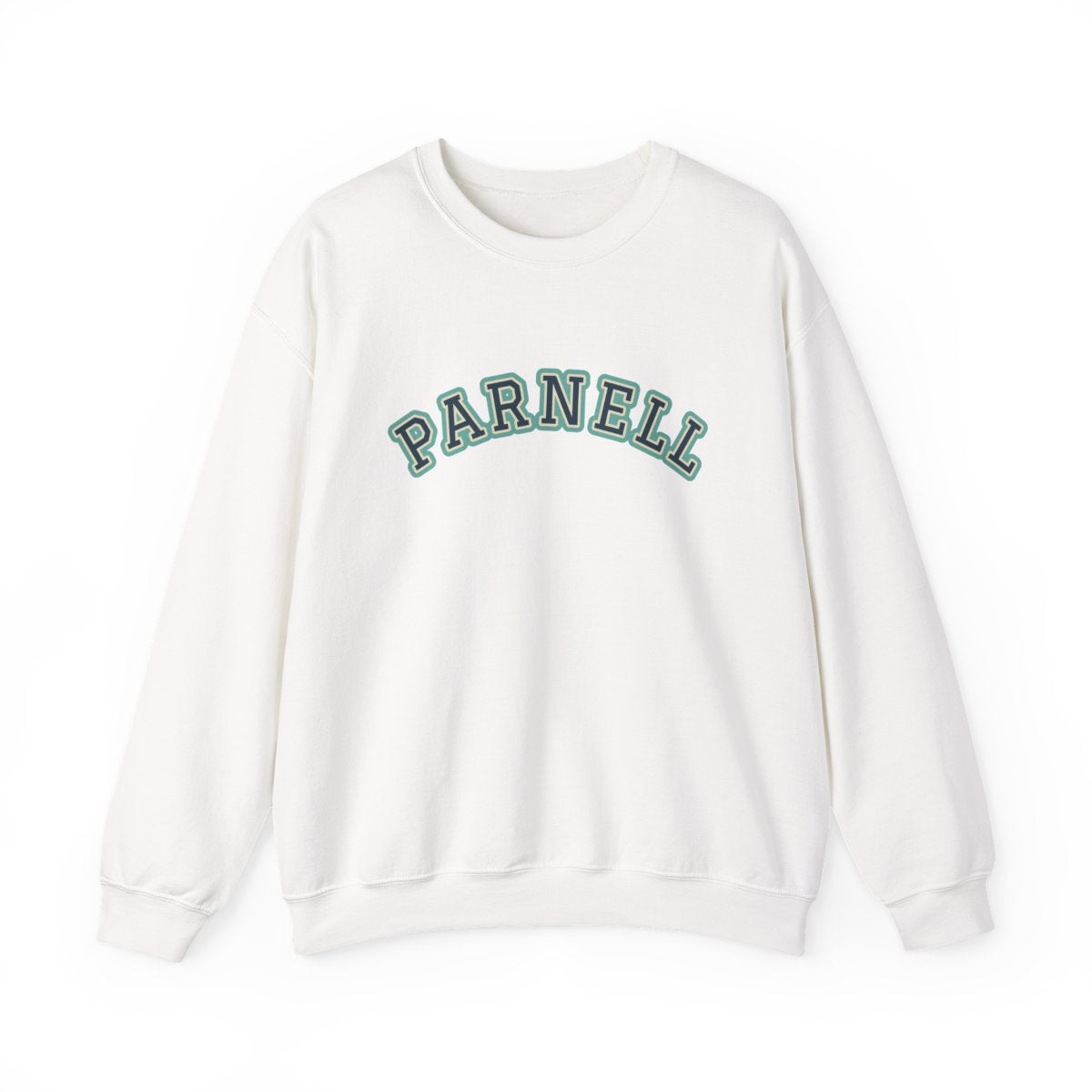 Parnell Varsity — Crewneck White