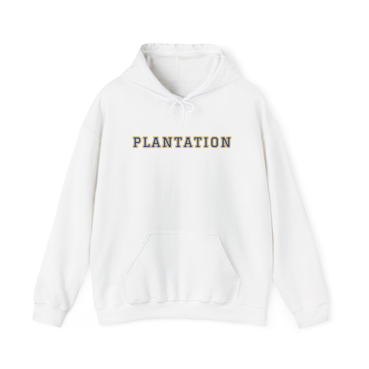 Plantation Varsity — Hoodie White