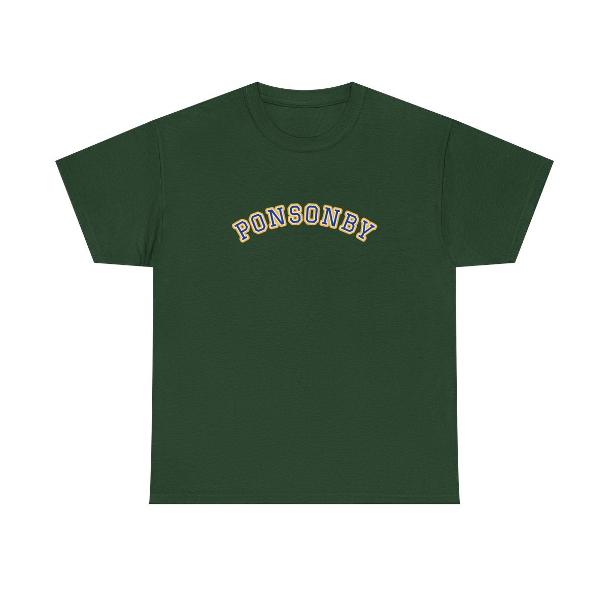 ponsonby-varsity-tee Forest Green