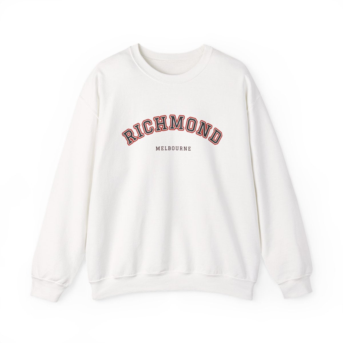 Richmond Varsity — Crewneck White