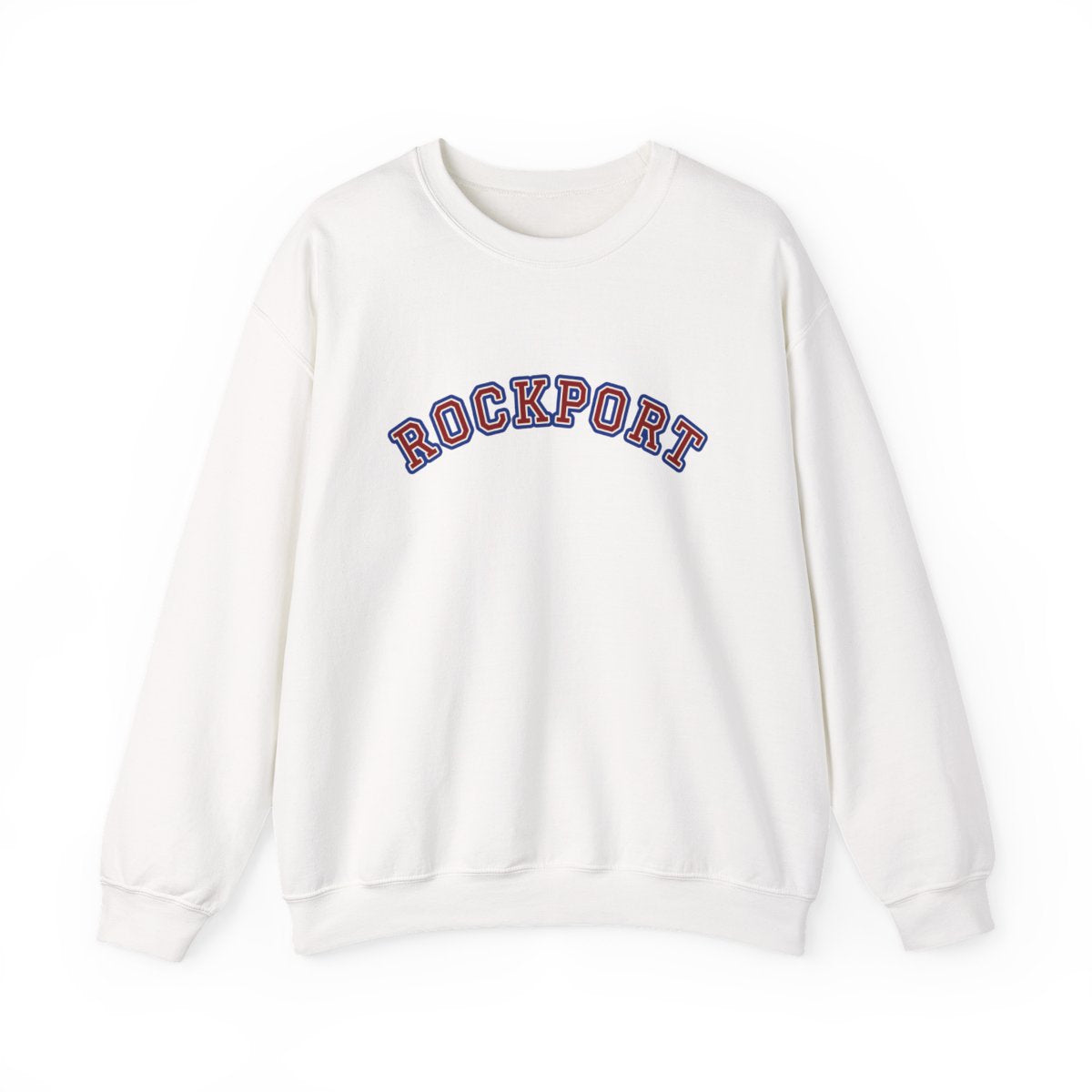 Rockport Varsity — Crewneck White