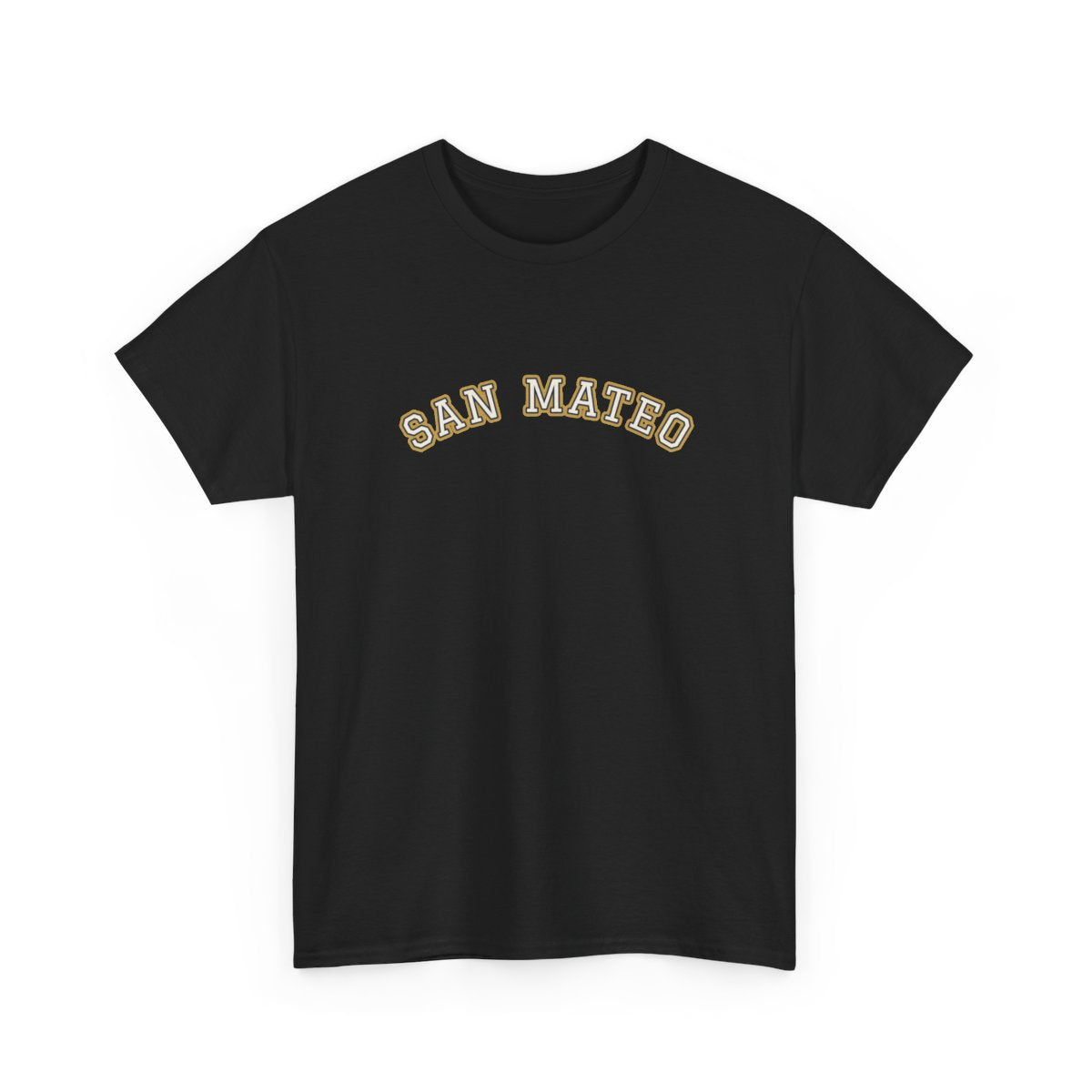 San Mateo Varsity — Tee Black