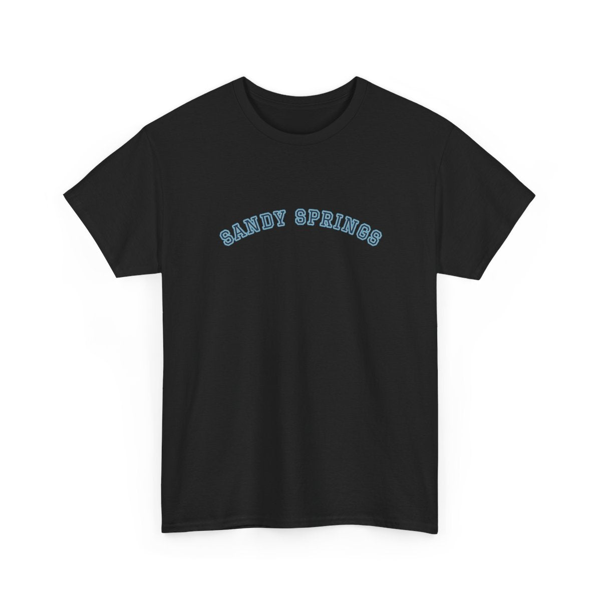 Sandy Springs Varsity — Tee Black