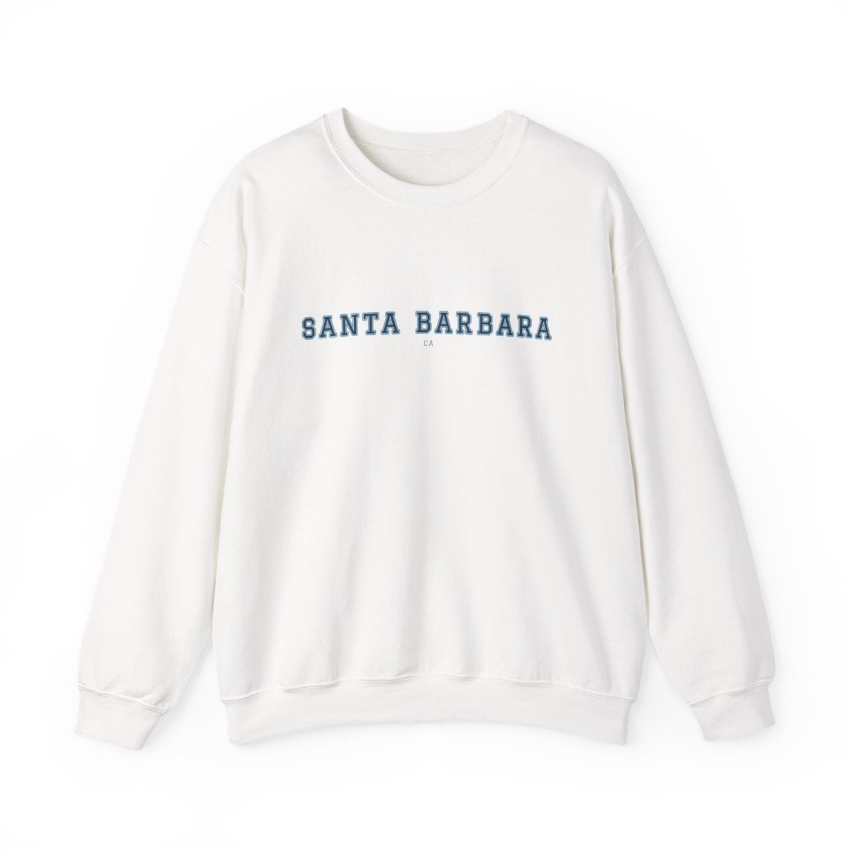 Santa Barbara Varsity — Crewneck White