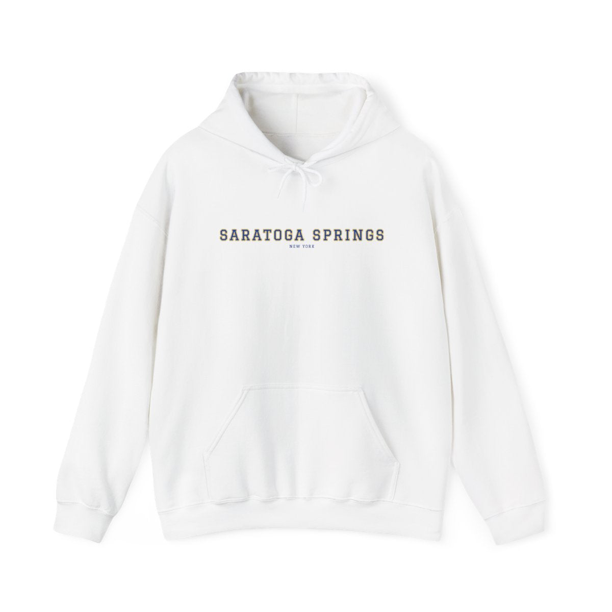 Saratoga Springs Varsity — Hoodie White