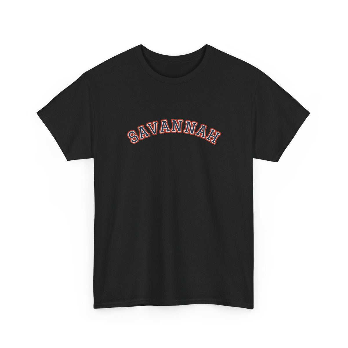 Savannah Varsity — Tee Black