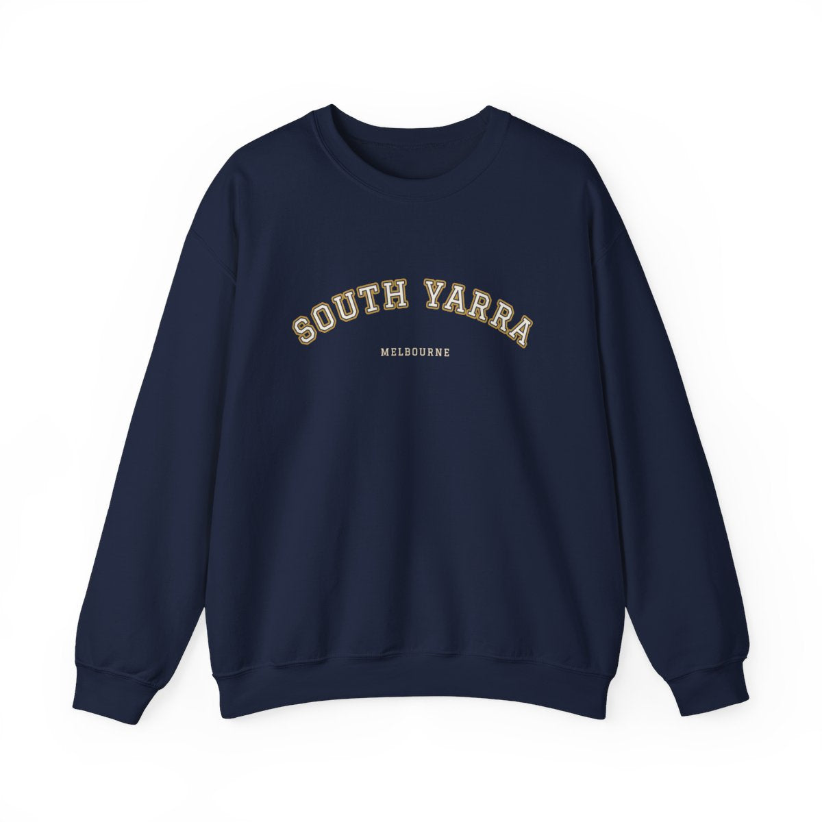 South Yarra Varsity — Crewneck Navy