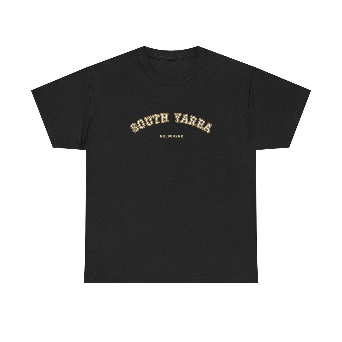 South Yarra Varsity — Tee Black