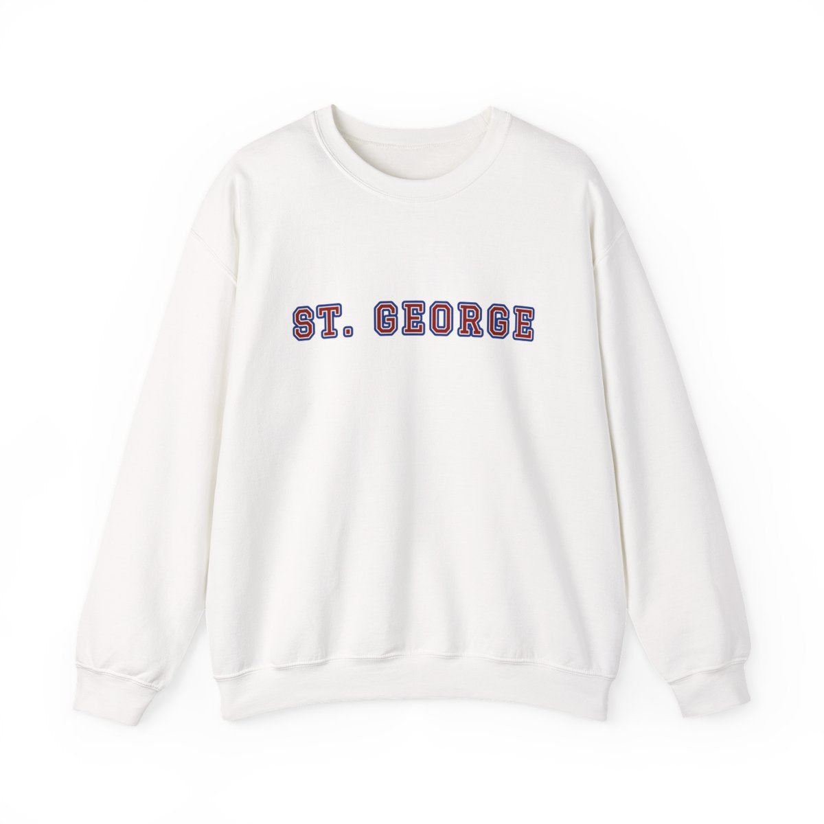 St. George Varsity — Crewneck White