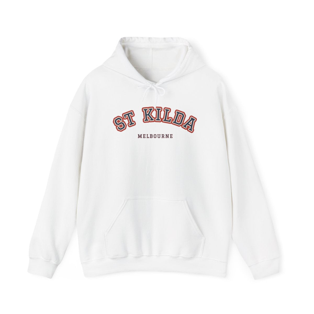 St Kilda Varsity — Hoodie White