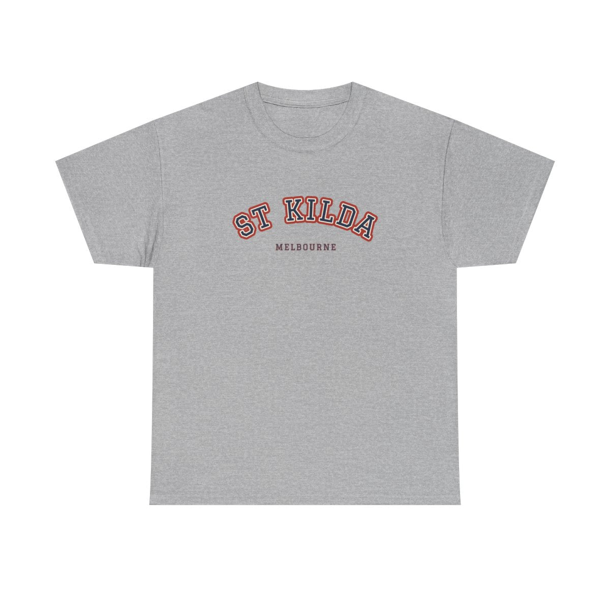 St Kilda Varsity — Tee Sport Grey