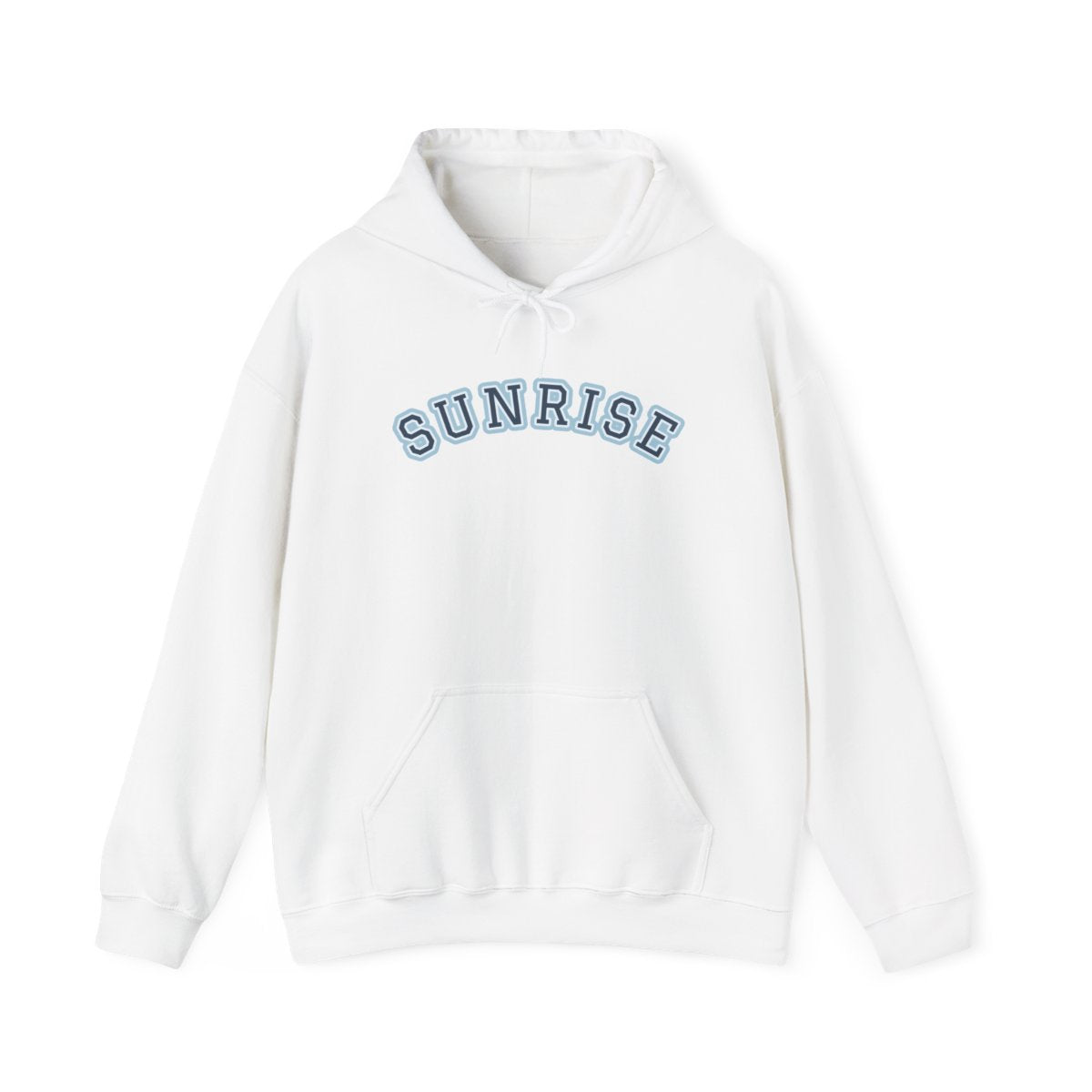 Sunrise Varsity — Hoodie White