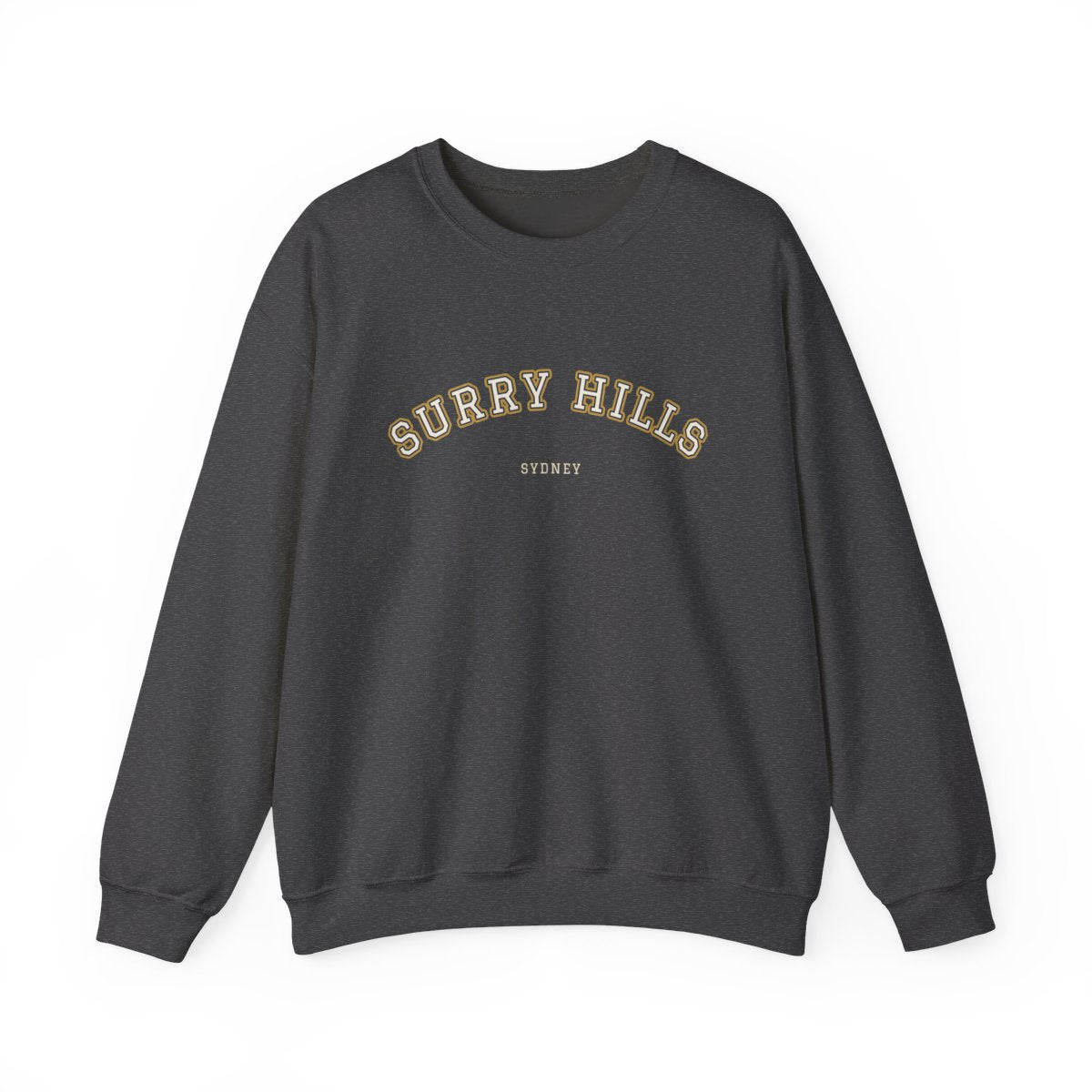 Surry Hills Varsity — Crewneck Dark Heather