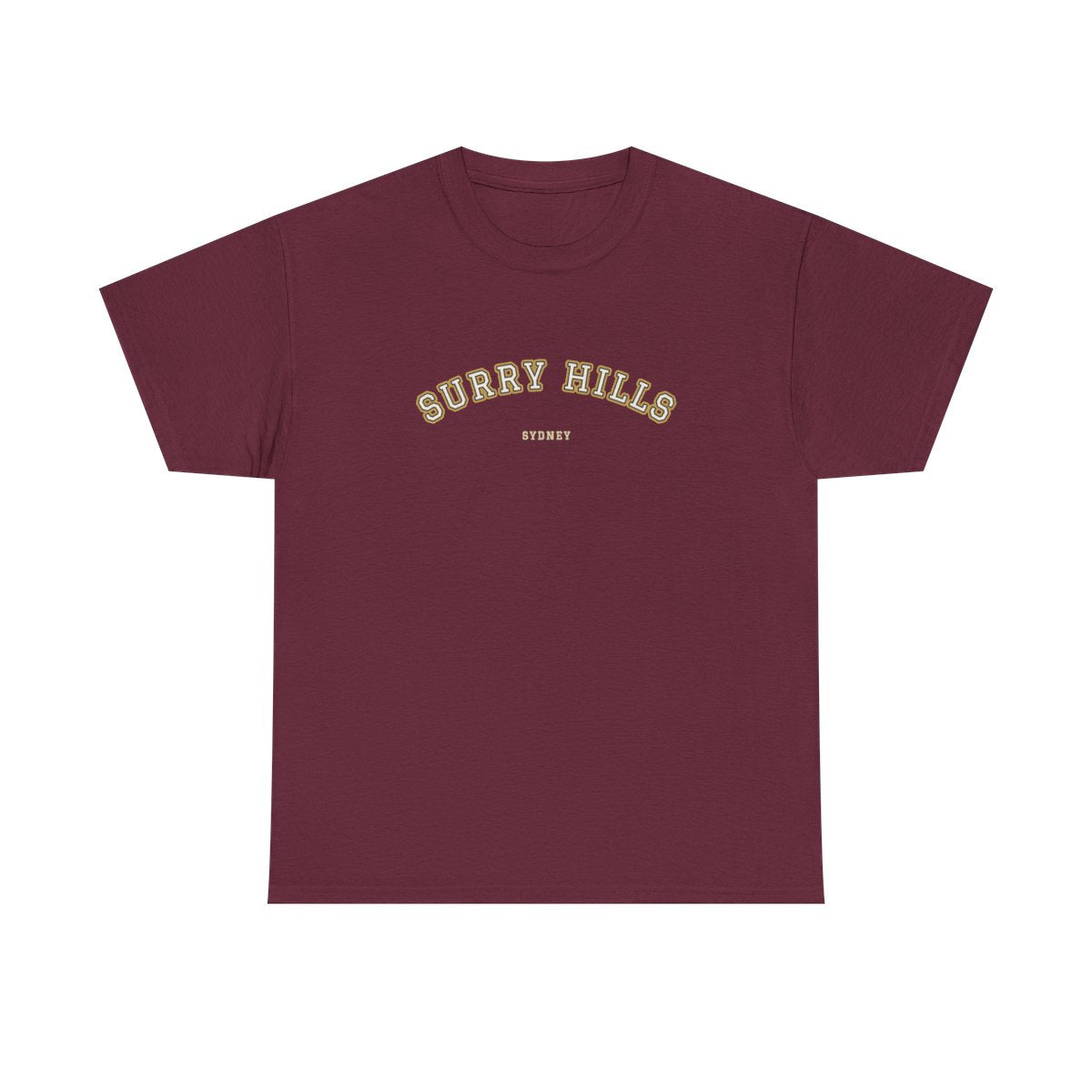 Surry Hills Varsity — Tee Maroon