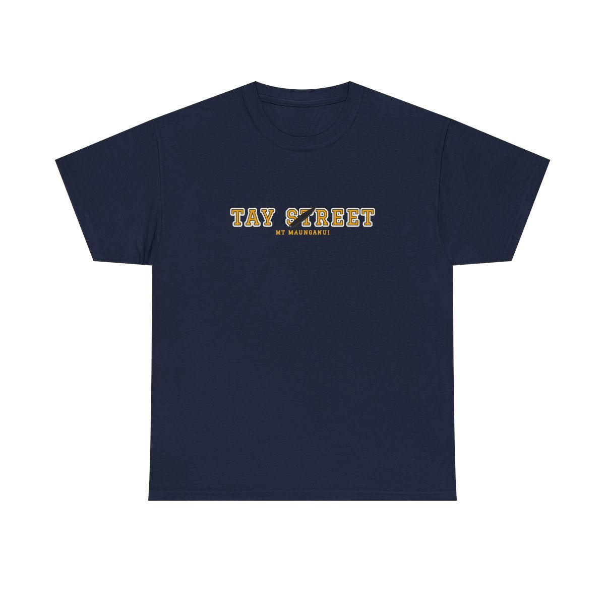 Tay Street Varsity — Tee Navy