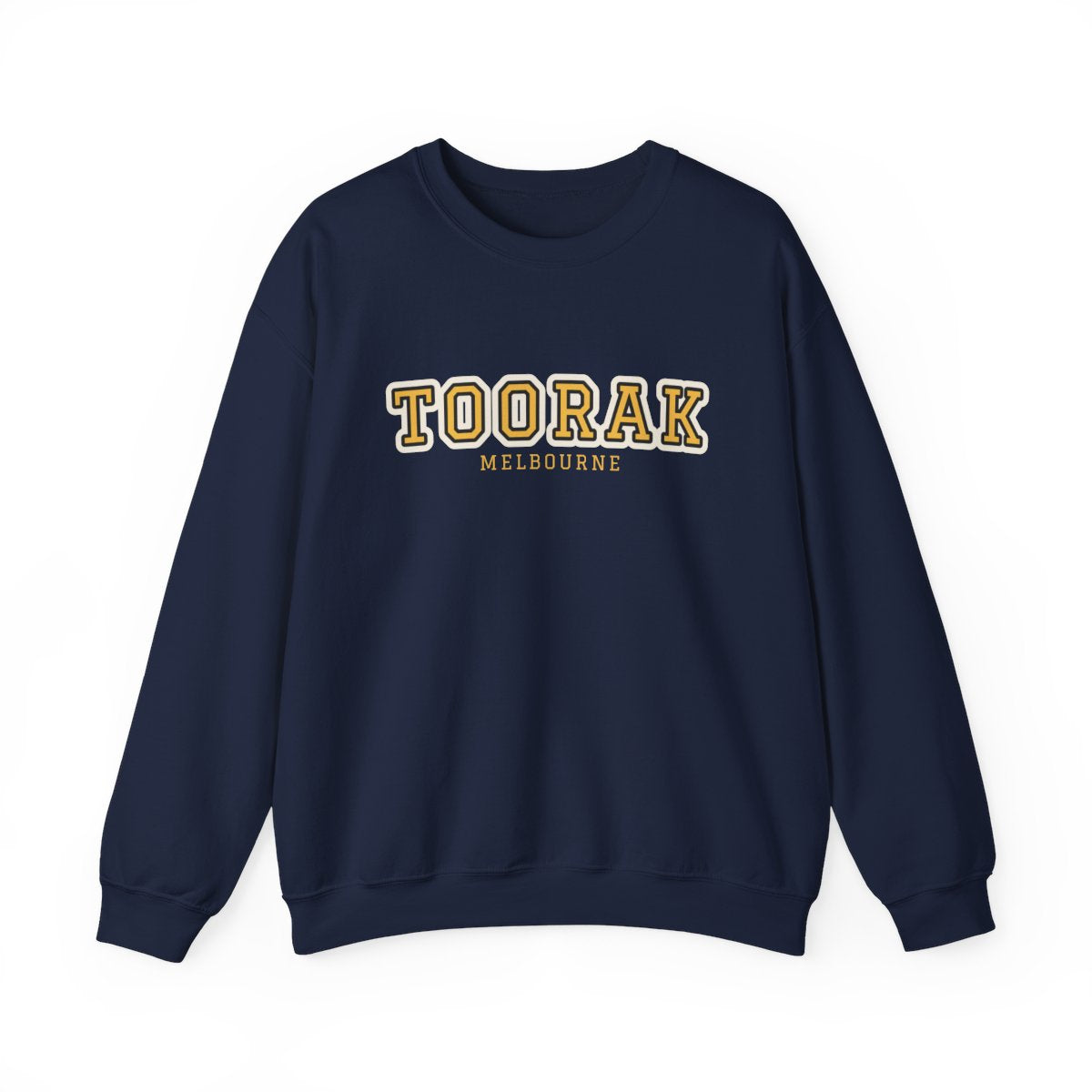 Toorak Varsity — Crewneck Navy