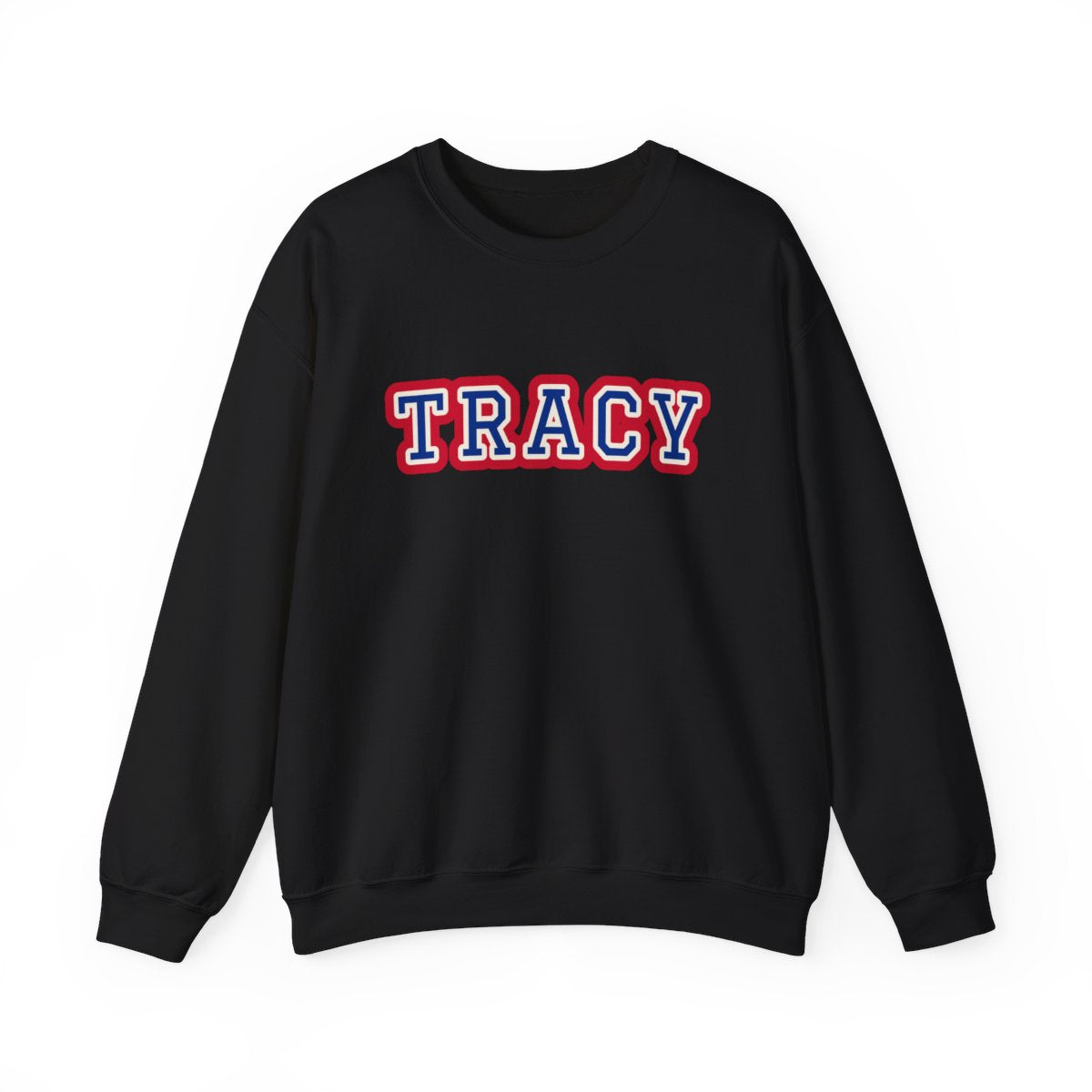 Tracy Varsity — Crewneck Black
