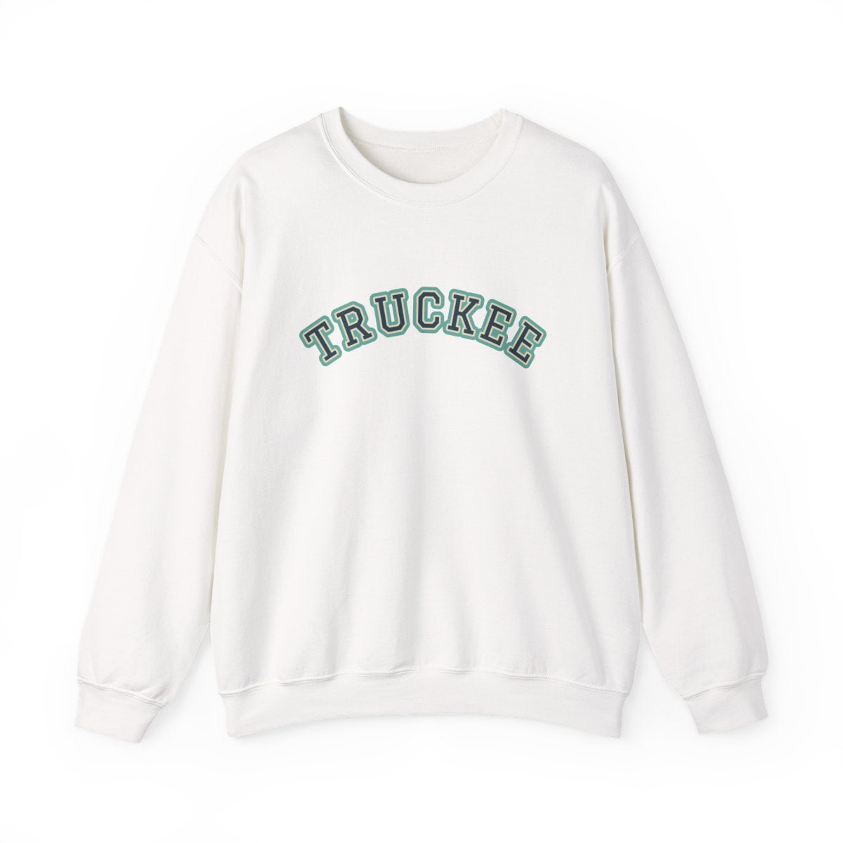 Truckee Varsity — Crewneck White