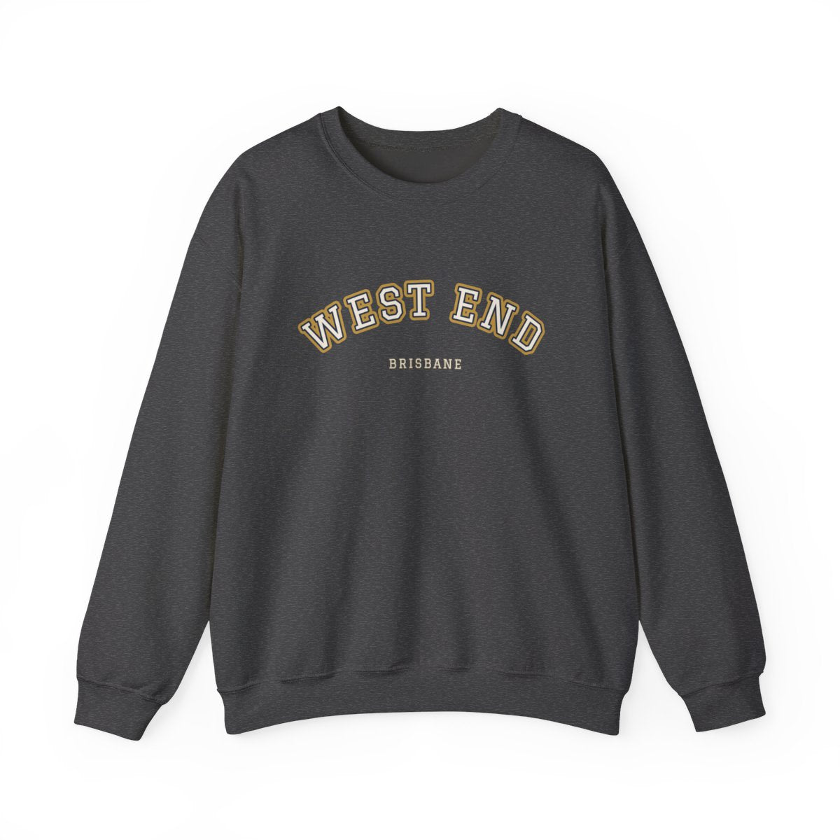 West End Varsity — Crewneck Dark Heather